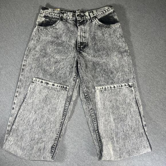 Vtg Levis 550 White Washed USA Made 80s Deadstock Jeans NWT 31 X 30 Relaxed fit - Picture 4 of 8